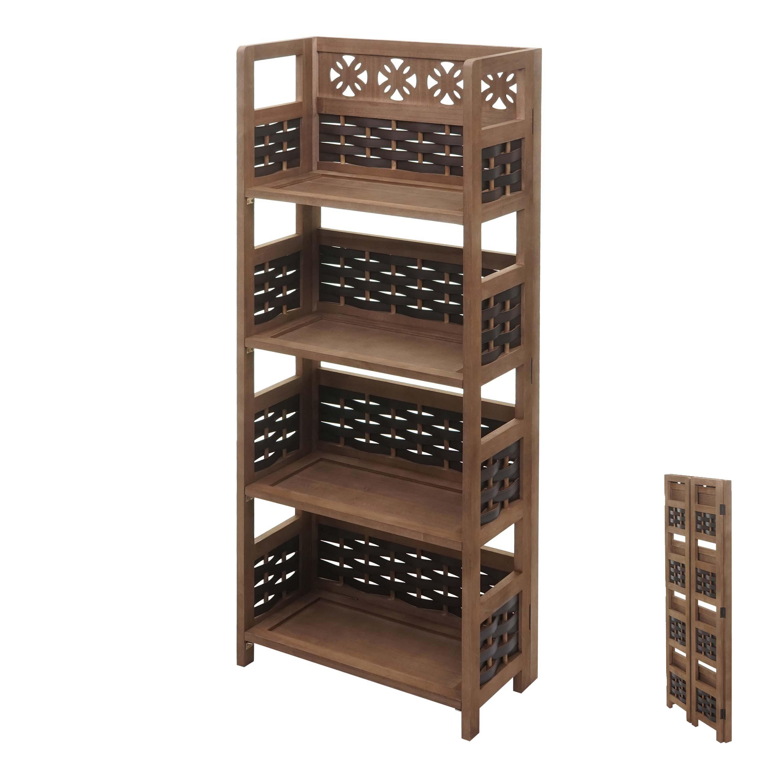 REGAL Dunkelbraun - Dunkelbraun, Holz (43/110/23cm) - MCW