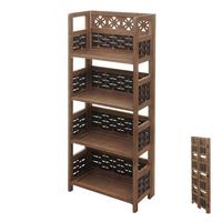 REGAL Dunkelbraun - Dunkelbraun, Holz (43/110/23cm) - MCW