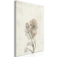 KUNSTDRUCK Beige 40/60 cm - Beige/Braun, Textil (40/60cm) - KUNSTLOFT