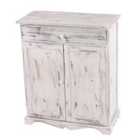 KOMMODE SCHRANK Weiß - Weiß, Holz (66/78/33cm) - MCW