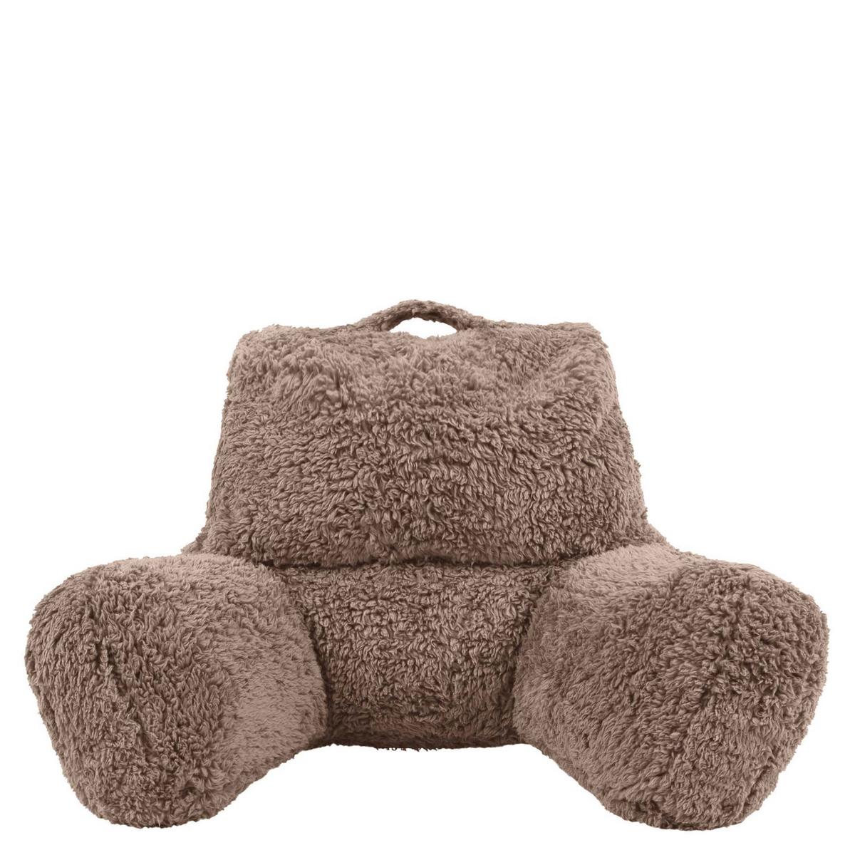 RÜCKENLEHNE Lesekissen Teddybär 2-tlg. - Mokka, Textil (74/63cm) - icon