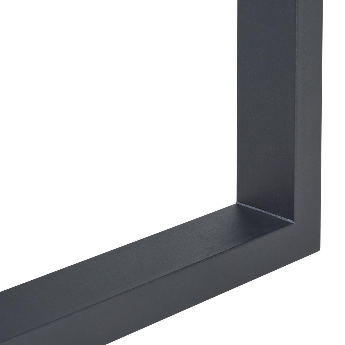 TISCHGESTELL-SET 2 TLG. Makers - Schwarz, Metall (64/40/10cm) - [en.casa]