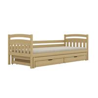 BETT 90/200 Tosia Holz - Braun, Holz (90/200cm) - Petits-meubles