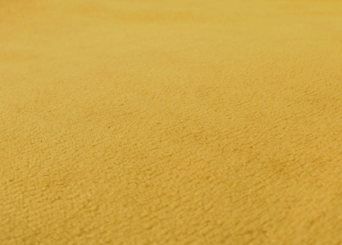BODENSESSEL Gelb - Gelb, Textil (110/14/57cm) - MCW