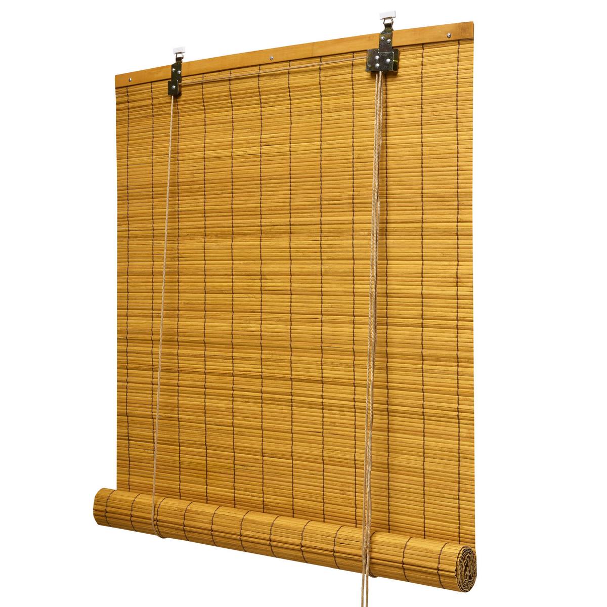 BAMBUSROLLO SolDecor B86 90x160cm Bambus - Braun, Holz (90/160cm) - Sol Royal