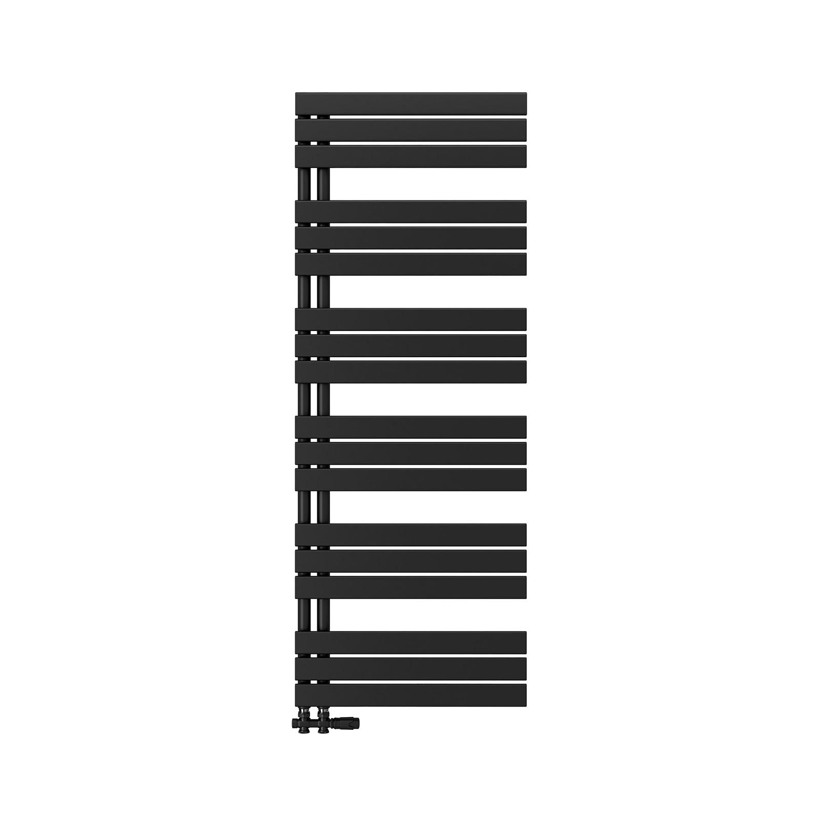 HEIZKÖRPER wasserführend Schwarz 159,9/60/5,9 cm - Schwarz, Metall (60/159.9/5.9cm) - EMKE