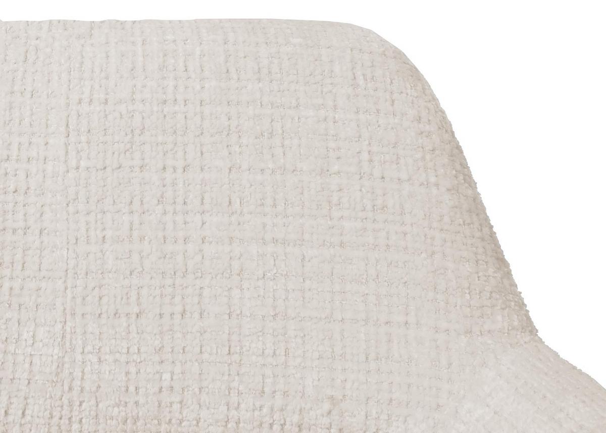 ESSZIMMERSTUHL Cremeweiß - Creme/Weiß, Textil (56/80/53cm) - MCW