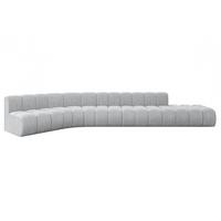 ECKSOFA modulares Sofa Brilo-L2 - 471x174x70 cm Grau - Grau, Holzwerkstoff/Textil (471/174cm) - ALTDECOR