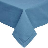 TISCHDECKE blau 137/137 cm, 100% Baumwolle - Blau, Textil (137/137cm) - Homescapes