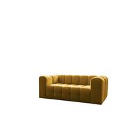 SOFA 2-sitzer Solvie In Tiffani - Gelb, Holzwerkstoff/Textil (200/75/106cm) - Fun Möbel