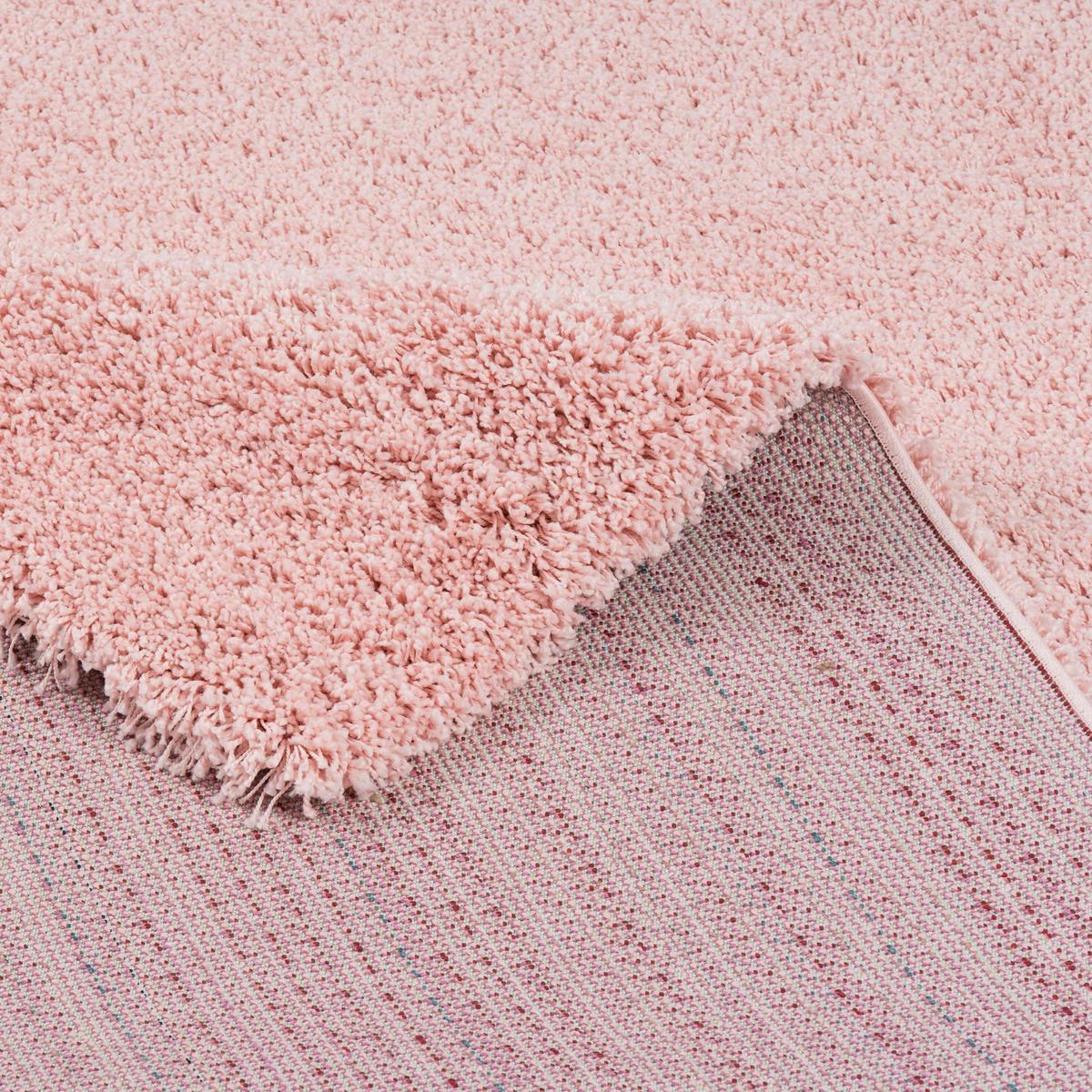HOCHFLOR LANGFLOR SHAGGY TEPPICH LUXURY - Rosa, Textil (200/290cm) - Pergamon