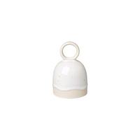 TISCHGLOCKE Winter Glow beige ø 6,6 cm - Beige, Keramik (6.6/9.9/6.6cm) - like.Villeroy & Boch
