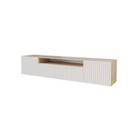 LOWBOARD KITO-W 200x40x41 cm - Artisan / Weiß - Eiche Artisan/Weiß, Holzwerkstoff (200/40/41cm) - ALTDECOR