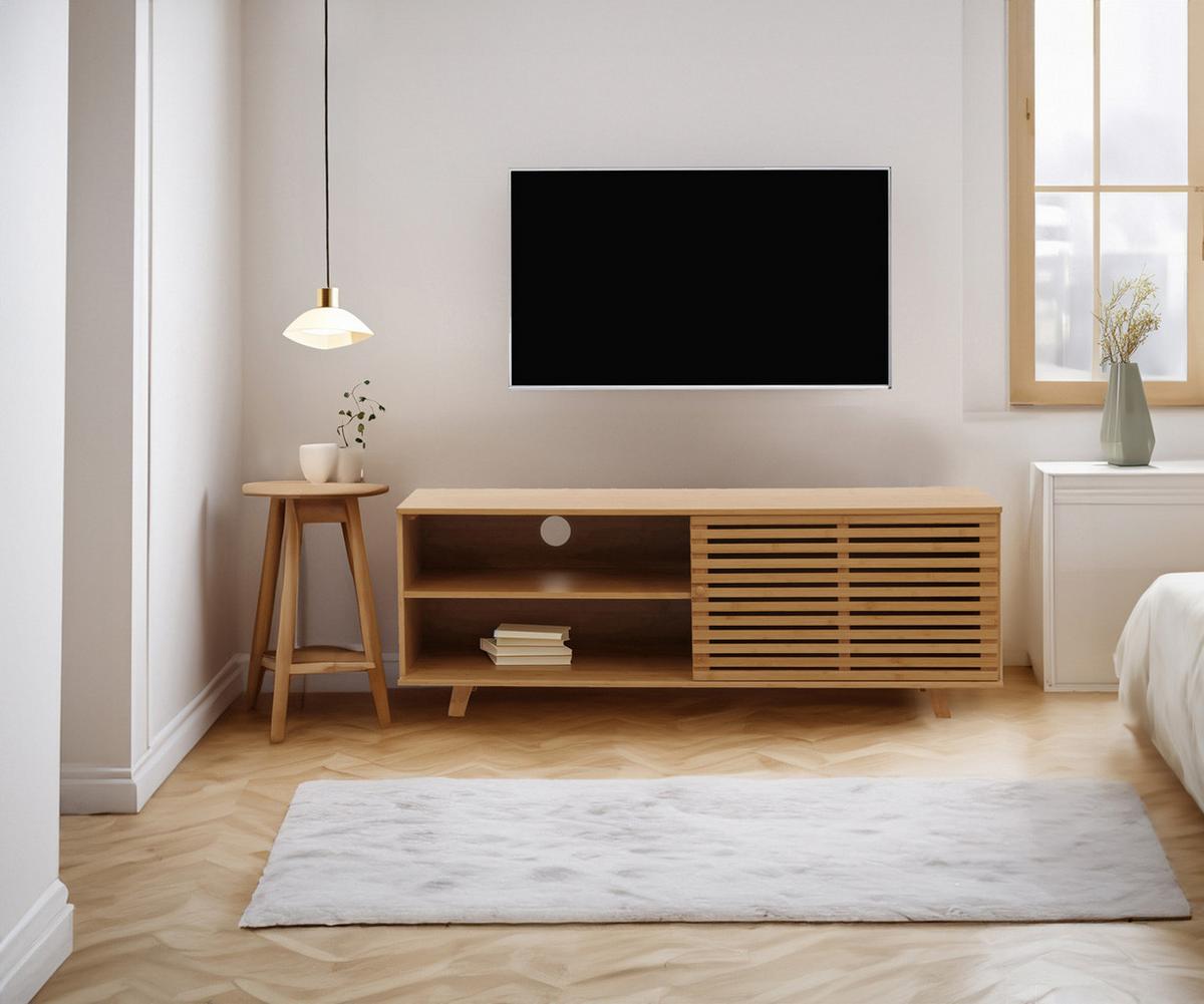 TV-RACK Braun - Braun, Holz (140/50/40cm) - MCW