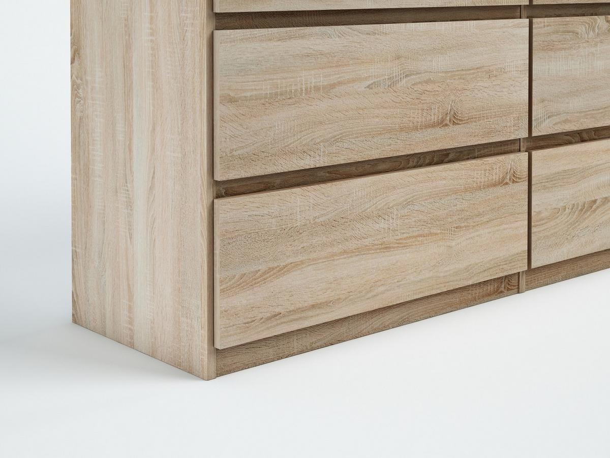 KOMMODE Sonoma 139/102/39 - Sonoma Eiche, Holzwerkstoff (139/102/39cm) - RAUMHIRSCH FURNITURE