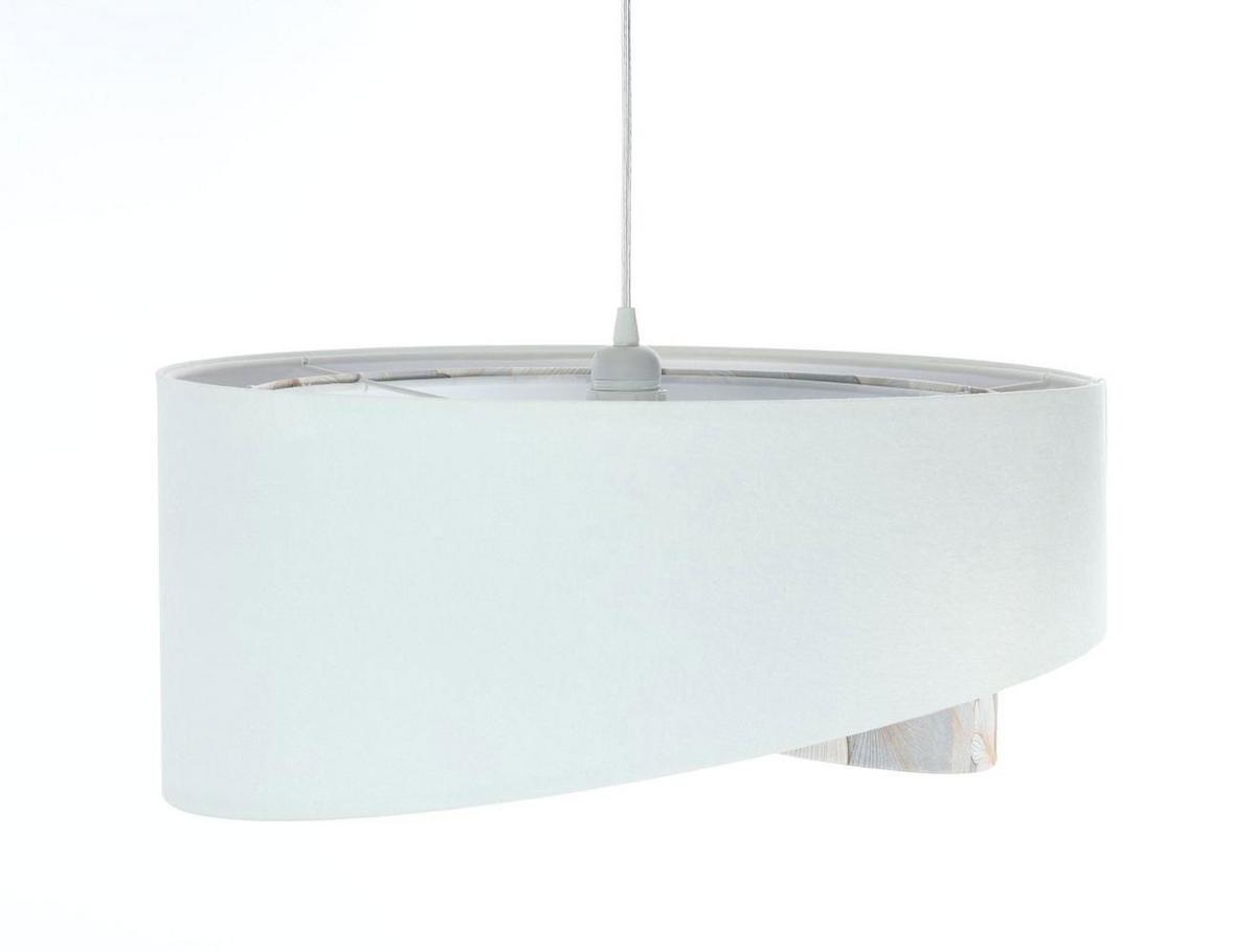 HÄNGELEUCHTE Weiß 50/23 cm - Beige, Kunststoff (50/1/23cm) - ONZENO
