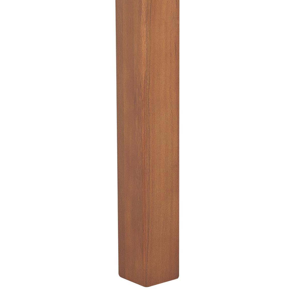 GARTENBANK Eukalyptusholz hellbraun 170 cm Monsano - Hellbraun, Holz (170/45/35cm) - Beliani