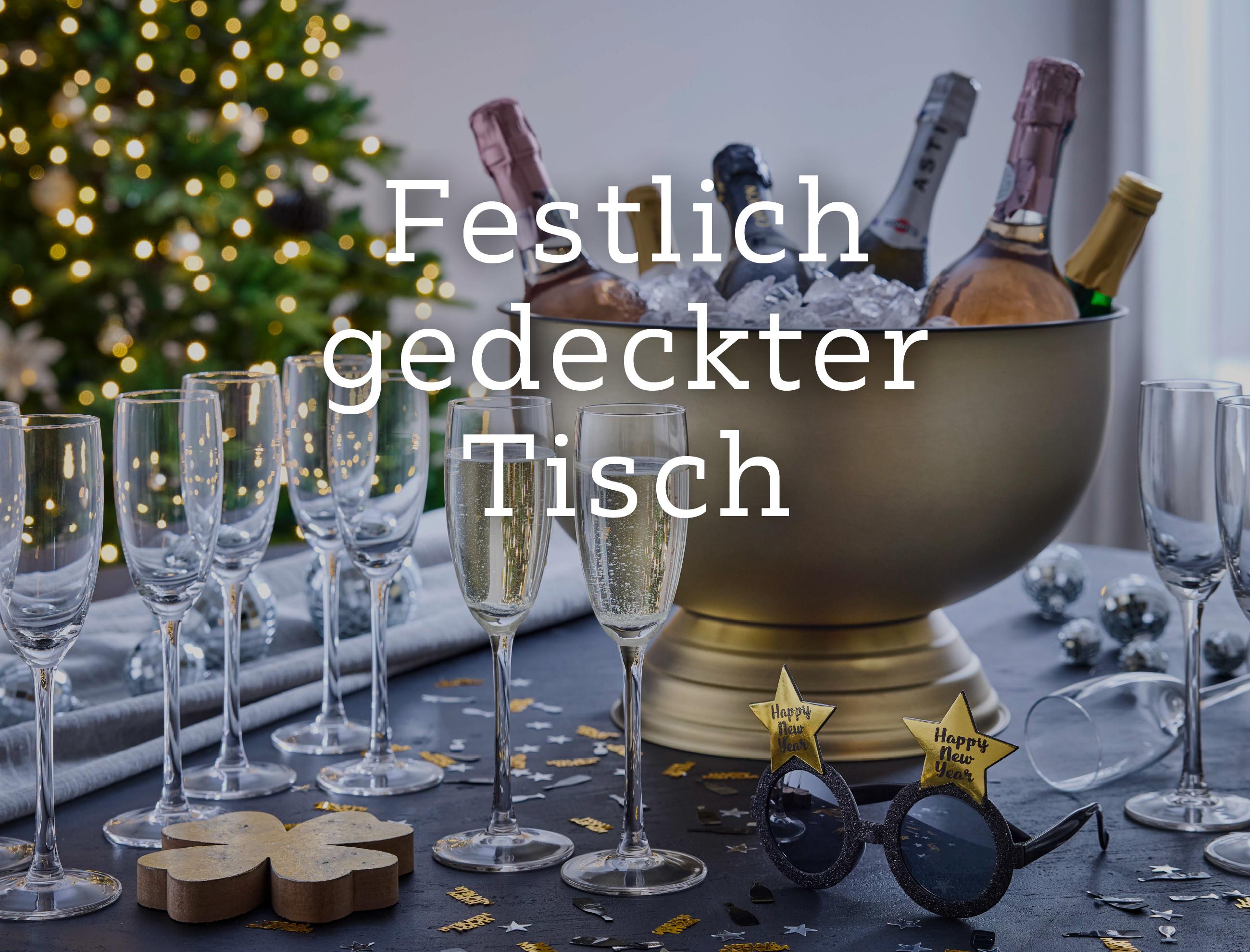 Festlich gedeckter Tisch