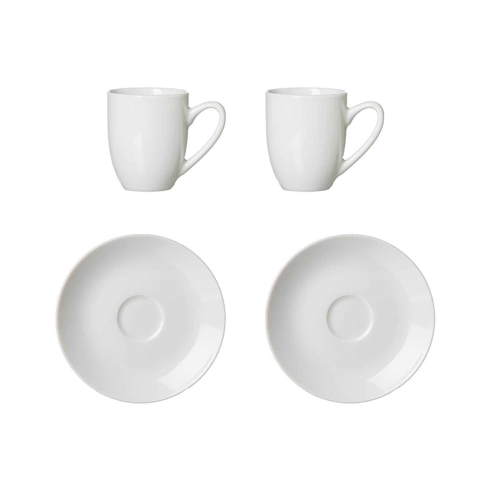 ESPRESSOSET Bianco weiß 4er Set - Weiß, Keramik (0.08L) - Ritzenhoff Breker