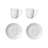ESPRESSOSET Bianco weiß 4er Set - Weiß, Keramik (0.08L) - Ritzenhoff Breker