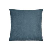 KISSENHÜLLE FarbTon Chenille-Haptik nordlicht-blau 50/50 cm - Blau, Textil (50/50cm) - beties Heimtextil