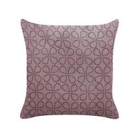 DEKOKISSEN Rosa 45/45 cm Larkspur - Pink, Textil (45/45cm) - Beliani