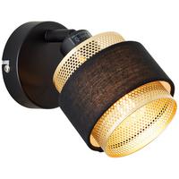 WANDSPOT Grove 99300/86 - Schwarz, Holz (10/14.7/14.4cm) - Brilliant