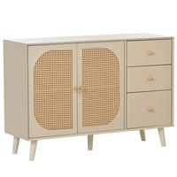 SIDEBOARD Cremeweiß 120/40/82,5 cm - Creme, Holzwerkstoff (40/83/120cm) - Urban Meuble