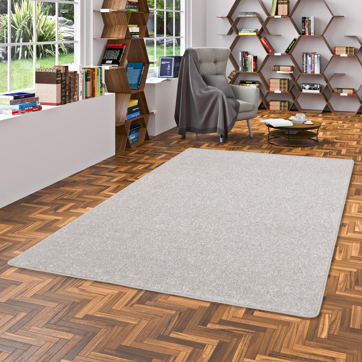 HOCHFLOR LANGFLOR TEPPICH COTTAGE - Silberfarben, Textil (200/200cm) - Snapstyle