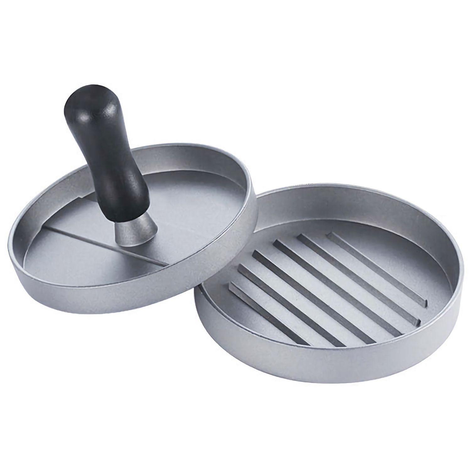 HAMBURGER PRESSE - Grau, Metall (12cm) - Intirilife