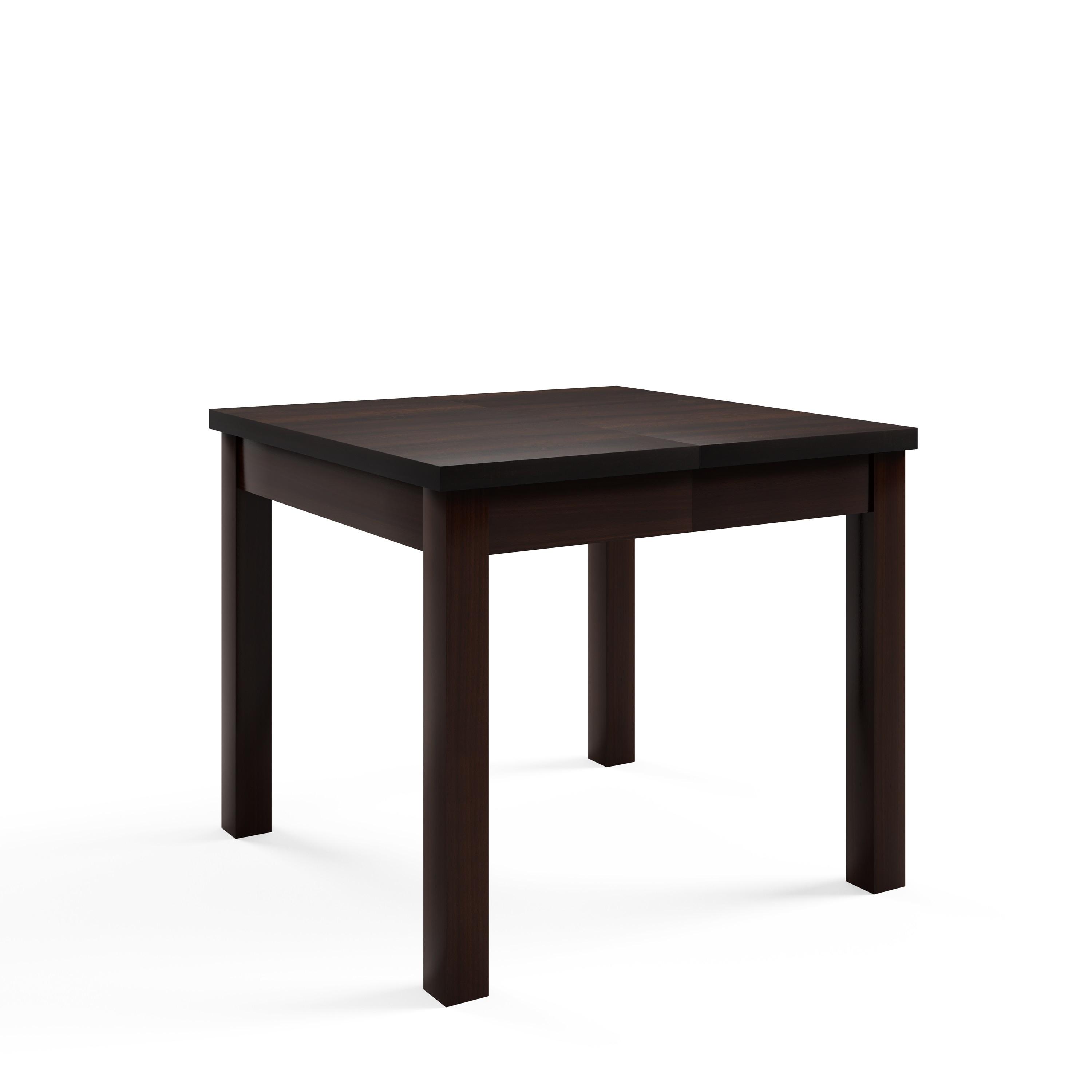 ESSTISCH DARIO Ausziehbar 90 - 190 / 90 x 77 cm - Ahornfarben/Braun, Holz (90/90/77cm) - MASSENO