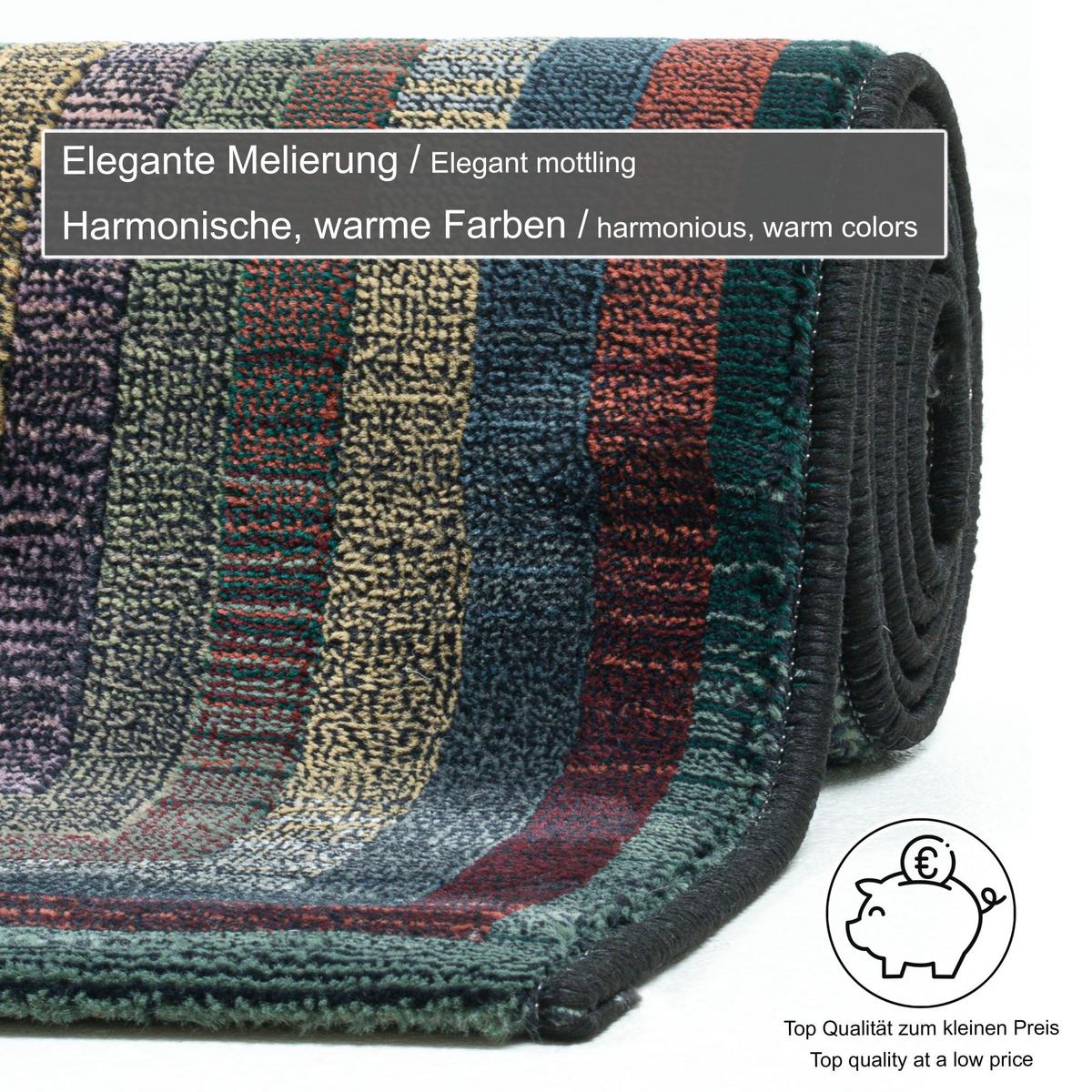 WEBTEPPICH Gabiro 001 60x90 cm - Multicolor, Textil (60/90cm) - THEKO