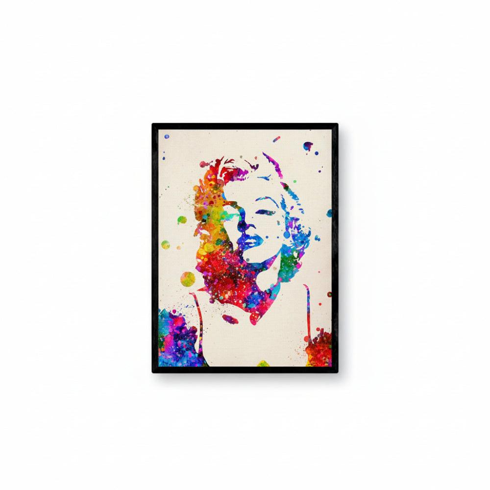 POSTER Marilyn Monroe Aquarell 30X40cm Rahmenlos - Klar, Papier (30/5/40cm) - Nacnic