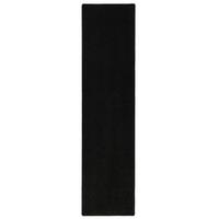 HOCHFLOR LANGFLOR TEPPICH LÄUFER COTTAGE - Schwarz, Textil (80/200cm) - Snapstyle