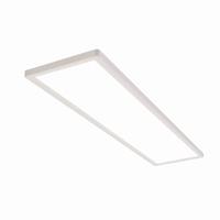 LED DECKENLEUCHTE Helyvith 100/25/5 cm - Weiß, Kunststoff/Metall (100/25/5cm) - ZMH