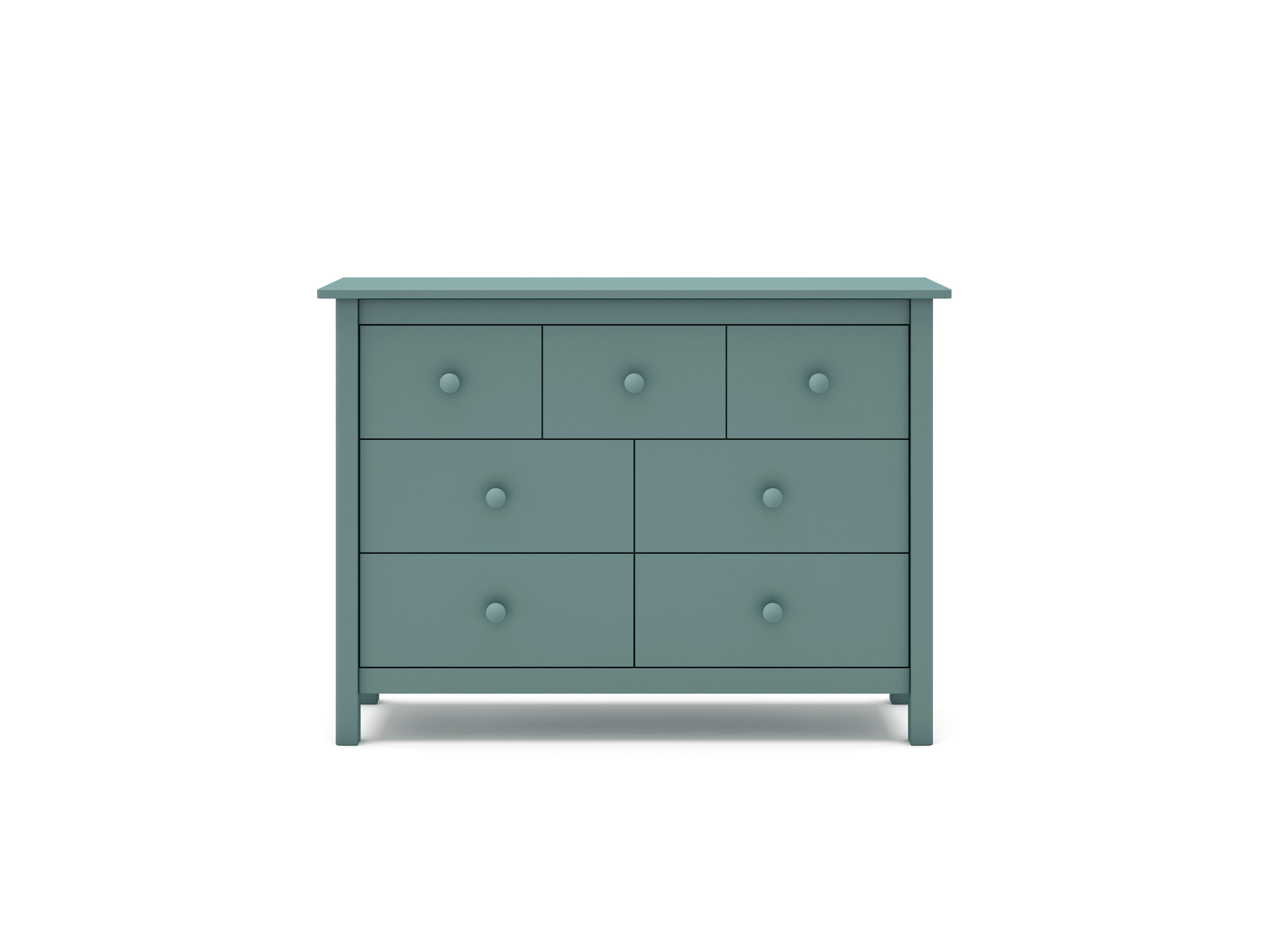 KOMMODE Max Grün 110/40/80 cm - Grün, Holz (40/80/110cm) - Calicosy