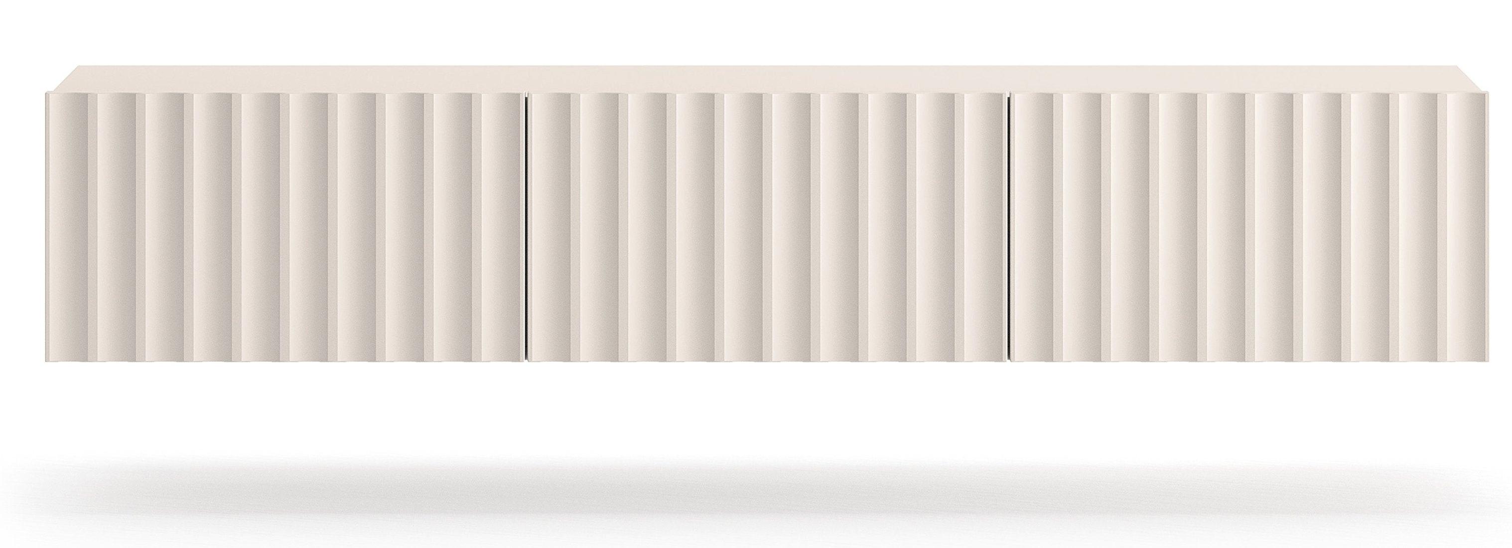TV-HÄNGEBOARD Derriva Hellbeige 170 cm - Ecru/Beige, Holzwerkstoff (169.8/31.7/37cm) - Selsey