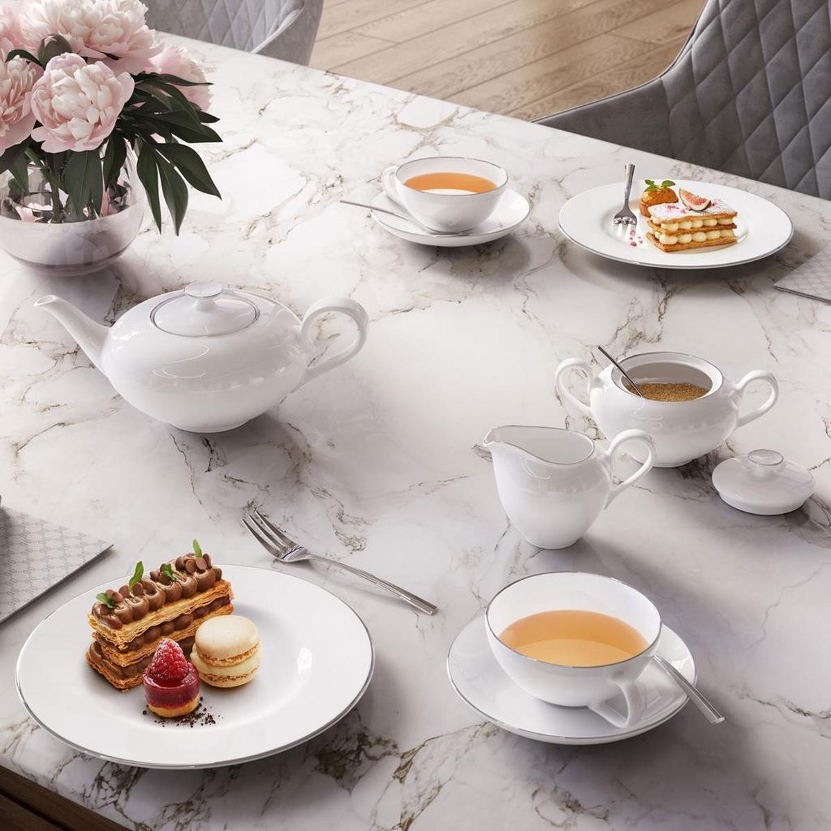 MILCHKÄNNCHEN Anmut Platinum No.1 weiß 180 ml - Weiß, Keramik (0.18L) - Villeroy & Boch