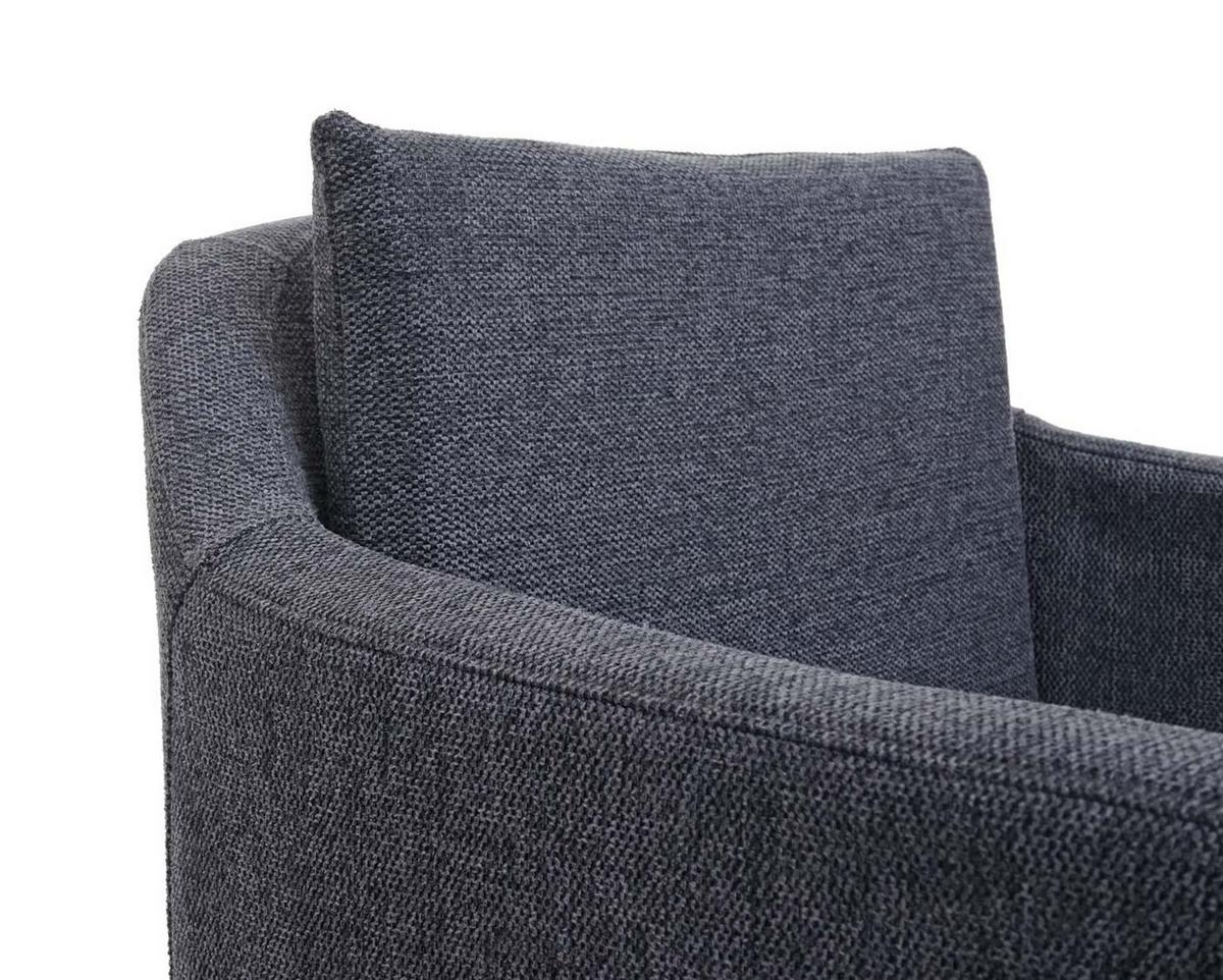 ESSZIMMERSTUHL Anthrazit 2er-Set - Dunkelgrau/Anthrazit, Textil (60/86/65cm) - MCW