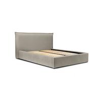 POLSTERBETT Amada Komplettset - Greige, Holzwerkstoff/Textil (180/200cm) - Fun Möbel