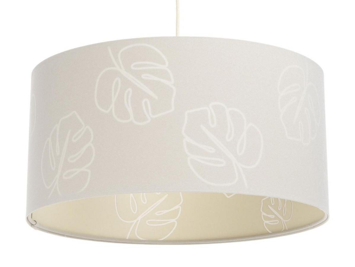 HÄNGELEUCHTE Beige 60/100 cm - Beige, Kunststoff (30/0.8/100cm) - ONZENO