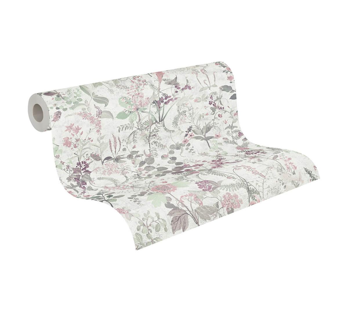 VLIESTAPETE Weiß 53/1005 cm - Weiß, Textil (53/1cm) - KUNSTLOFT