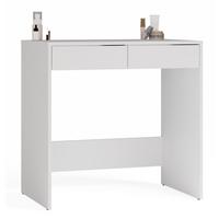 SCHREIBTISCH Weiß 81/80/50 - Weiß, Holzwerkstoff (90/50/80cm) - RAUMHIRSCH FURNITURE