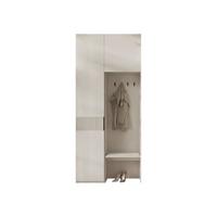 GARDEROBE-SET Soreno I - Beige, Holzwerkstoff/Kunststoff (103/237/60cm) - MIRJAN24