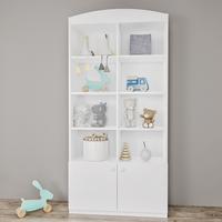BÜCHERREGAL Weiß - Weiß, Holzwerkstoff (90/187/34cm) - Petits-meubles