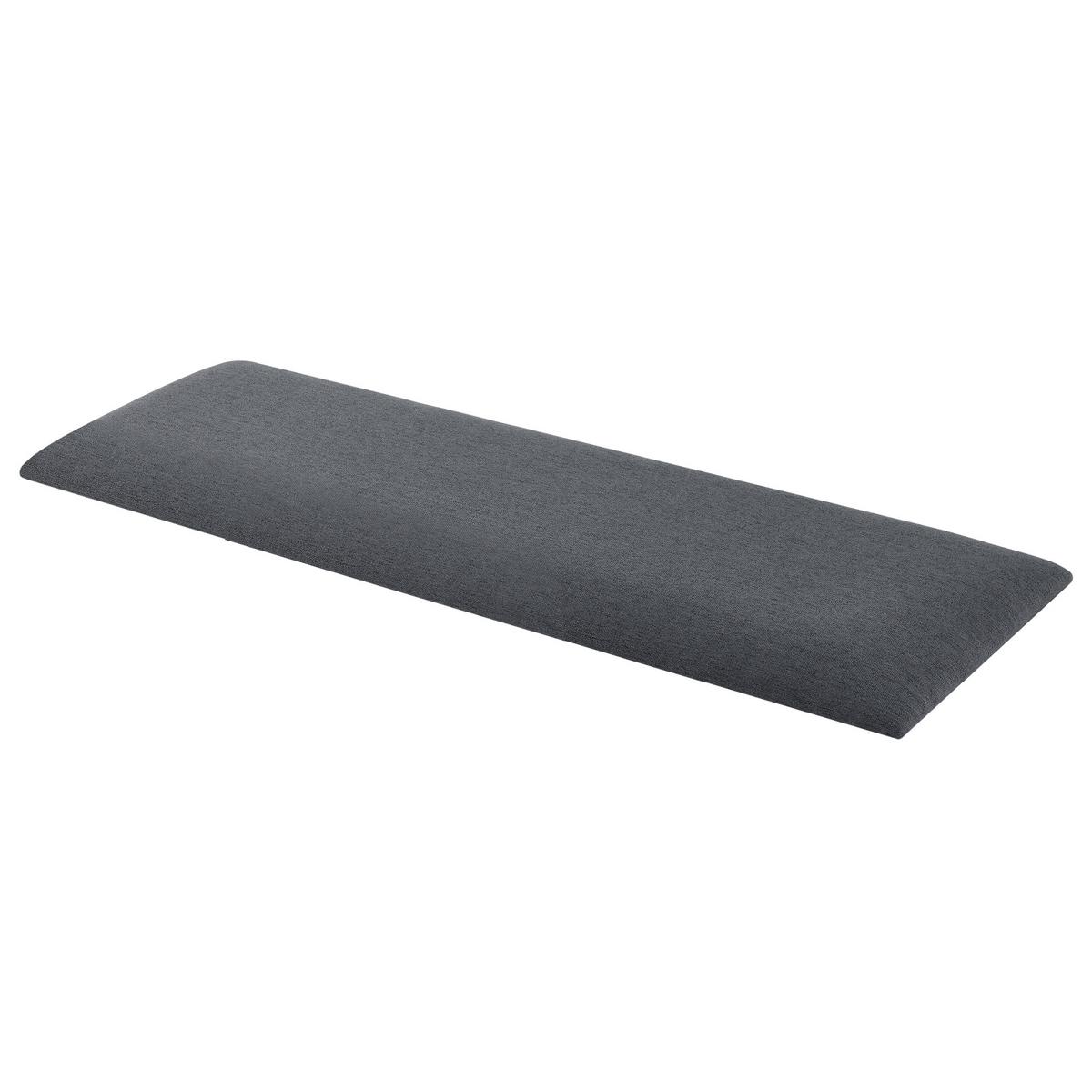 KOPFPOLSTER-SET 2 TLG. Carpino - Dunkelgrau, Textil (30/90/3cm) - [neu.haus]