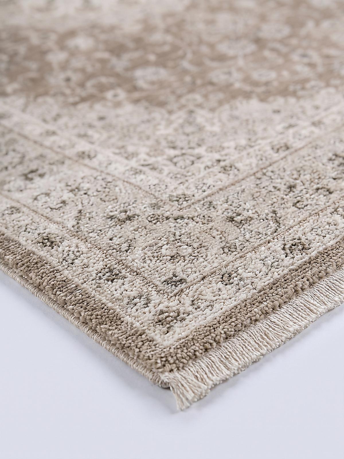 KURZFLORTEPPICH Orientalisch SCRIVIA Polypropylen Braun 120 x 160 cm - Braun, Textil (120/160cm) - KADIMA DESIGN