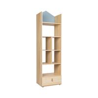 STANDREGAL Roofy Soft-Close 7 Fächer Salbei Nagano Oak - Salbeigrün/Eichefarben, Holzwerkstoff/Kunststoff (56/200/42cm) - arthur berndt