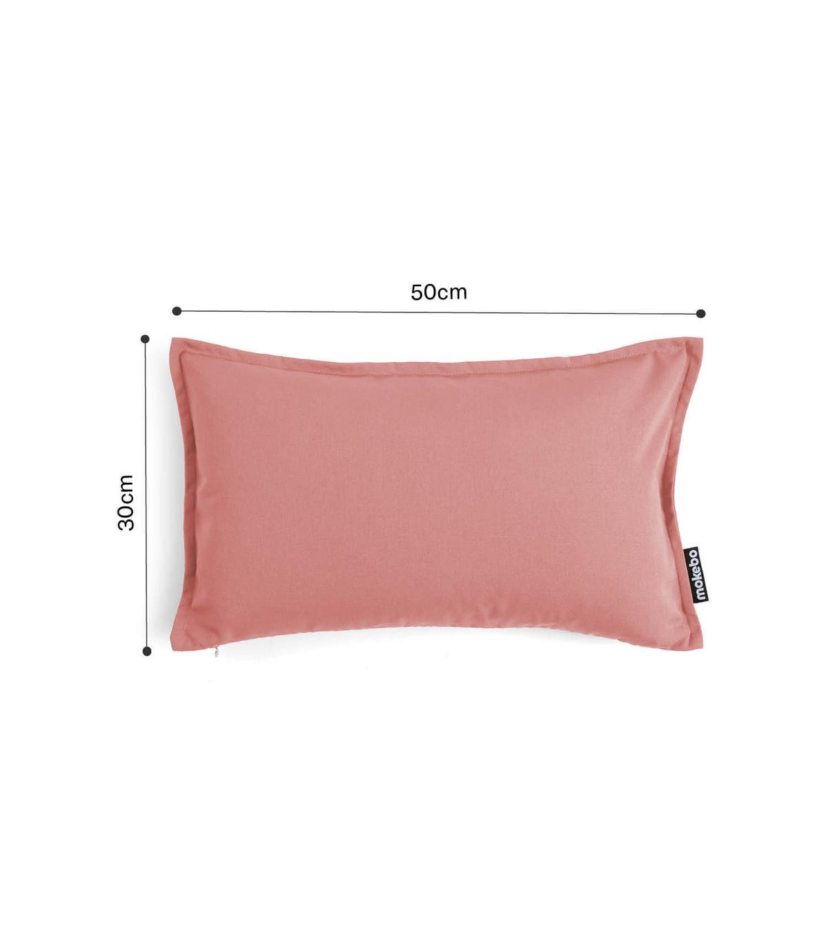 KISSENHÜLLEN SET Das Ruhepolster 2er-Set - Pink, Textil (50/1.5cm) - Mokebo