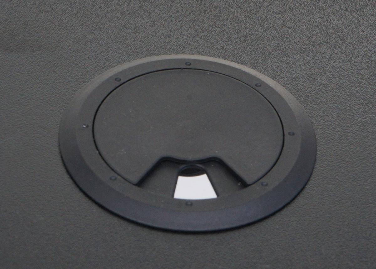 SCHREIBTISCH rechteck Schwarz - Schwarz, Holzwerkstoff (60/120/76cm) - MCW